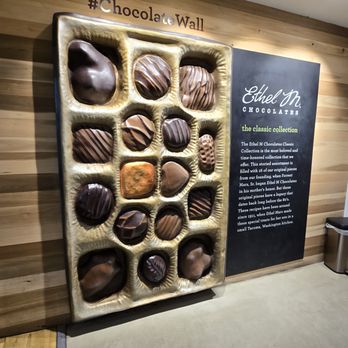 Ethel M Chocolates - giant wall for photos - Botanical Gardens Near Me - Henderson, Nevada Ethel M Chocolates - giant wall for photos - Botanical Gardens Near Me - Henderson, Nevada
