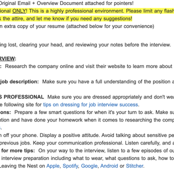 ROCS Grad Staffing - Condescending interview "advice" - Employment Agencies Near Me - Reston, Virginia