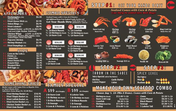 Menu photo 3 Cajun Crab Wallingford, CT