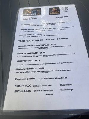 Menu photo 3 Nine Zero Seven Benicia, CA Menu photo 3 Nine Zero Seven Benicia, CA