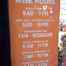 Big Lots - Thanksgiving week and Black Friday 2014 hours.