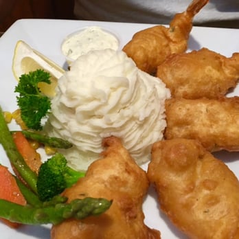 Irish Cottage - Deep fried shrimp with 2 sides. - Irish Near Me - Forest Hills, New York Irish Cottage - Deep fried shrimp with 2 sides. - Irish Near Me - Forest Hills, New York