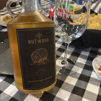 Nutwood Winery - Plantation Peach 36 aged - Wine Bars Near Me - LaGrange, Georgia