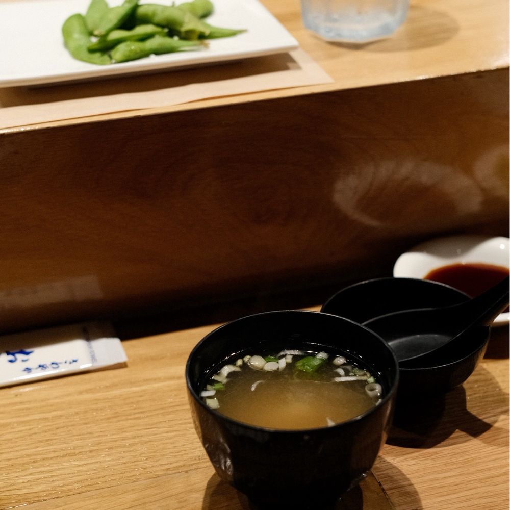 Onori Hand Roll Bar - miso soup + edamame - Sushi Bars Near Me - Temecula, California Onori Hand Roll Bar - miso soup + edamame - Sushi Bars Near Me - Temecula, California