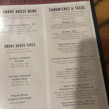 Backwoods Brewing Company - Menu - Breweries Near Me - Carson, Washington Backwoods Brewing Company - Menu - Breweries Near Me - Carson, Washington