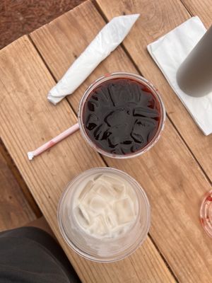 Photo of Chuy's Fiestas - San Francisco, CA, US. Horchata & Jamaican Agua Fresca