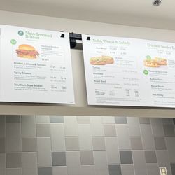 Publix - Sandwich menu