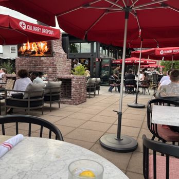 Culinary Dropout - Upstairs outdoor seating - New American Near Me - Atlanta, Georgia