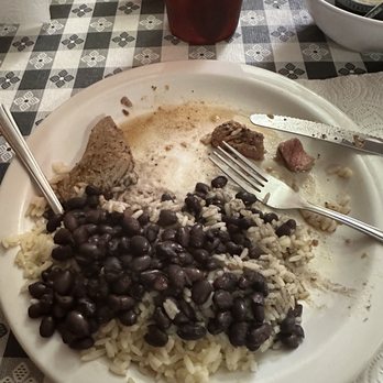 Reef & Beef Restaurant & Lounge - London broil what was left for the picture and I cleaned my plate! - American Near Me - Arcadia, Florida Reef & Beef Restaurant & Lounge - London broil what was left for the picture and I cleaned my plate! - American Near Me - Arcadia, Florida