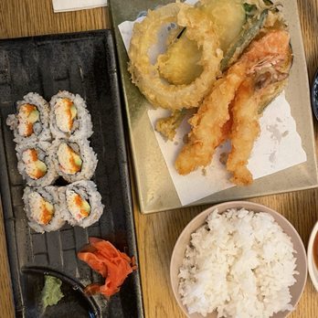 Ikenohana - Combo tempura and California roll - Japanese Near Me - Beaverton, Oregon