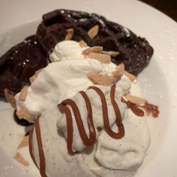 Coastal Flats - flourless chocolate waffle! - Seafood Near Me - Fairfax, Virginia Coastal Flats - flourless chocolate waffle! - Seafood Near Me - Fairfax, Virginia