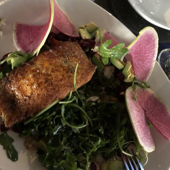 Eureka! - Delicious salmon! So fresh and tasteful!! Had a charcoal lemonade to drink with this. Perfect match - American Near Me - Austin, Texas Eureka! - Delicious salmon! So fresh and tasteful!! Had a charcoal lemonade to drink with this. Perfect match - American Near Me - Austin, Texas