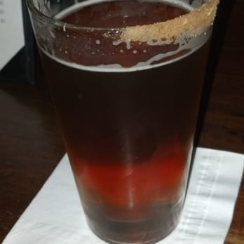 US Hotel Tavern - Seasonal pumpkin ale with a sugared rim - American Near Me - Hollidaysburg, Pennsylvania US Hotel Tavern - Seasonal pumpkin ale with a sugared rim - American Near Me - Hollidaysburg, Pennsylvania