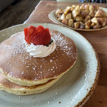 Fairview Farmers - Side of pancakes and rosemary potatoes - Breakfast & Brunch Near Me - Fairview, Texas