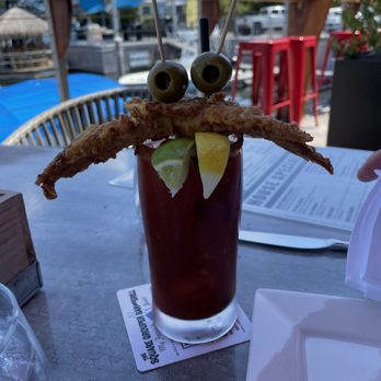 Square Grouper - Islamorada - Crabby Bloody Mary - Seafood Near Me - Islamorada, Florida