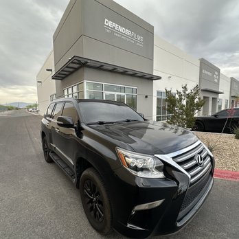Defender Films - GX460 15% all around 30% windshield - Car Window Tinting Near Me - Las Vegas, Nevada Defender Films - GX460 15% all around 30% windshield - Car Window Tinting Near Me - Las Vegas, Nevada