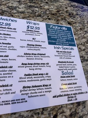 Menu photo 5 Paddy Power Merrick, NY