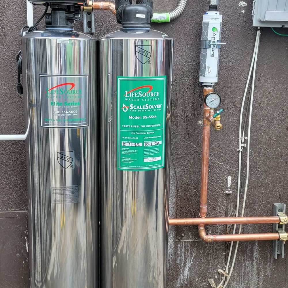 LifeSource Water Systems - These dont take up too much room and are maintenance free. This is a commmercial system. Excellent installation too. - Water Purification Services Near Me - Pasadena, California LifeSource Water Systems - These dont take up too much room and are maintenance free. This is a commmercial system. Excellent installation too. - Water Purification Services Near Me - Pasadena, California