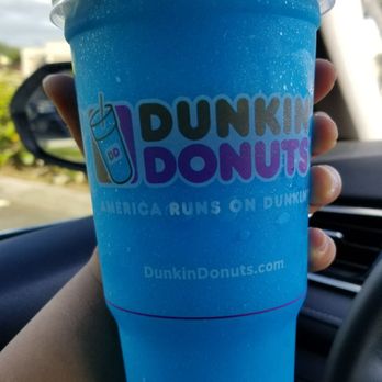 Dunkin' - Blue raspberry coolatta (SOUR) - Donuts Near Me - Pearl City, Hawaii