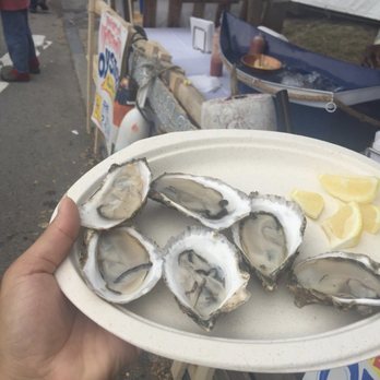 Wellfleet Oyster Festival - My first wellfleets. It took me almost 7 years to get you....well worth the wait - Festivals Near Me Wellfleet Oyster Festival - My first wellfleets. It took me almost 7 years to get you....well worth the wait - Festivals Near Me