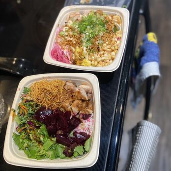Bul Box - Tokyo Box (far right) and BYOB (front left) - Salad Near Me - Morrisville, North Carolina