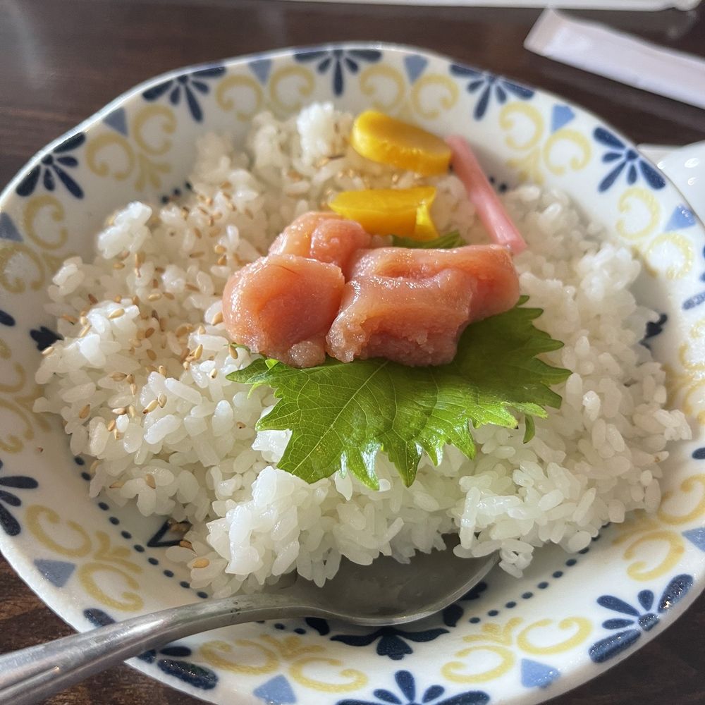 Toshi Sushi - Mentaiko rice bowl - Japanese Near Me - Gardena, California Toshi Sushi - Mentaiko rice bowl - Japanese Near Me - Gardena, California