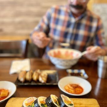 Damasita - I had spam gimbap and fried dumplings and my buddy had the dumpling soup. Delish - Korean Near Me - Dallas, Texas Damasita - I had spam gimbap and fried dumplings and my buddy had the dumpling soup. Delish - Korean Near Me - Dallas, Texas