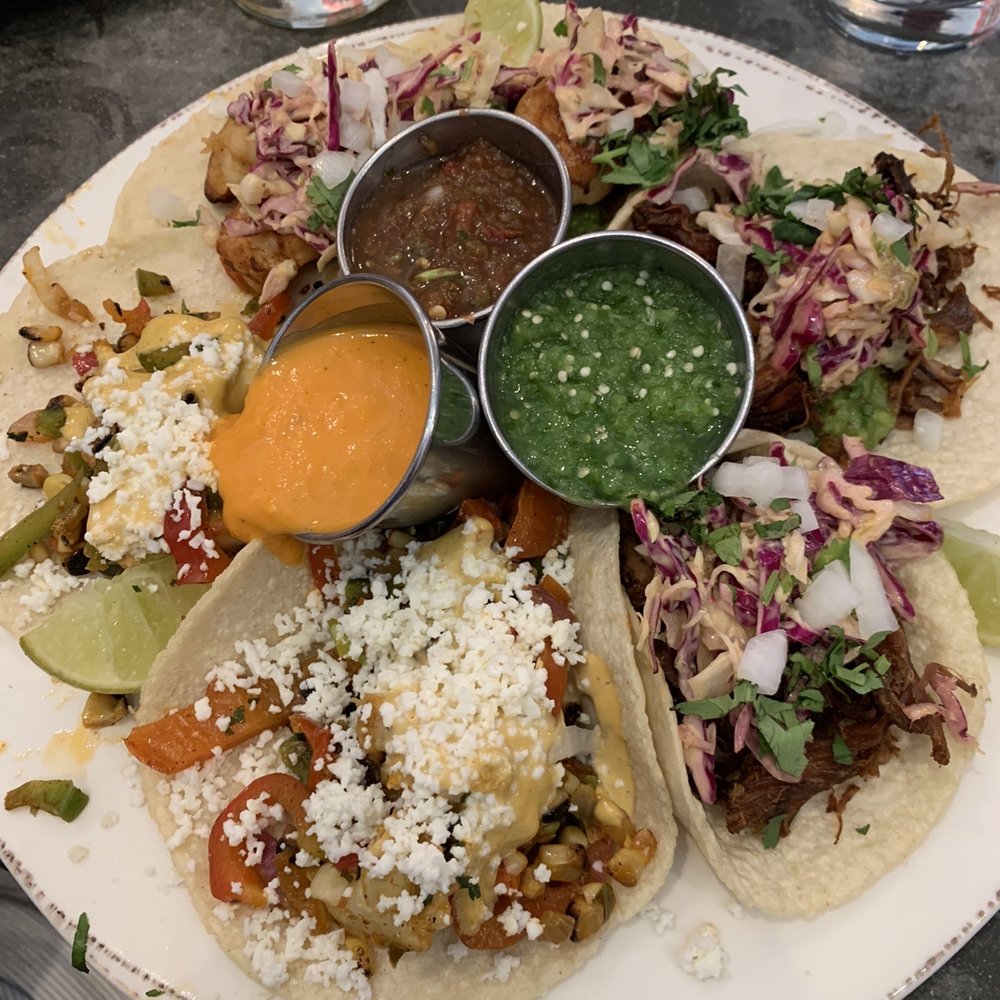 Hatch Taqueria and Tequilas - Taco sampler - Mexican Near Me - Jackson, Wyoming