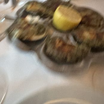 Ocean 48 - Blurry, Rockefeller Style Oysters - Seafood Near Me - Newport Beach, California Ocean 48 - Blurry, Rockefeller Style Oysters - Seafood Near Me - Newport Beach, California