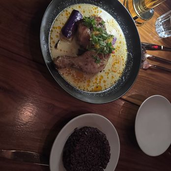 UnTable - grilled chicken thigh green curry - Thai Near Me - Brooklyn, New York