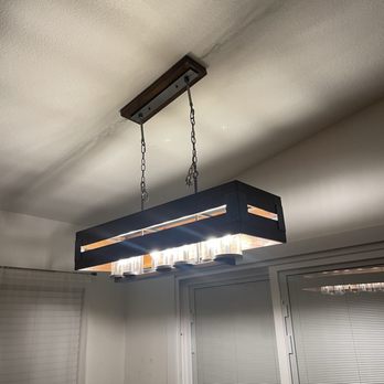Prickly Pear Repairs - Installed my dining room light - Handyman Near Me Prickly Pear Repairs - Installed my dining room light - Handyman Near Me