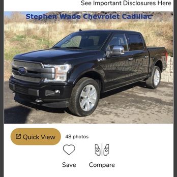 Stephen Wade Chevrolet - False advertising! - Car Dealers Near Me - St. George, Utah