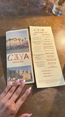 Menu photo 4 CAYA Restaurant Goleta, CA