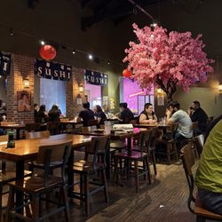 Sushi One Spot - Inside dining area