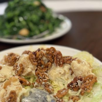 Asia Village - Honey Glazed Walnut Prawns - Chinese Near Me - Sunnyvale, California Asia Village - Honey Glazed Walnut Prawns - Chinese Near Me - Sunnyvale, California