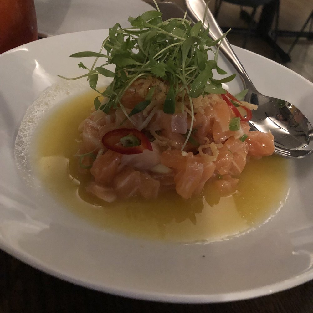The Hill - Salmon ceviche - Cocktail Bars Near Me - Closter, New Jersey The Hill - Salmon ceviche - Cocktail Bars Near Me - Closter, New Jersey