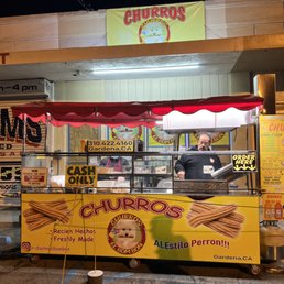 Exterior outside entrance of Churros El Bom Bon - 10/19/2021 churro stand - Gardena, California Exterior outside entrance of Churros El Bom Bon - 10/19/2021 churro stand - Gardena, California