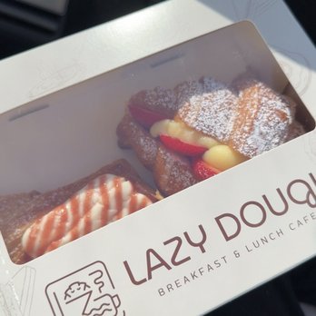 Lazy Dough - Guava danish and strawberry crossaint - Breakfast & Brunch Near Me - Long Beach, California