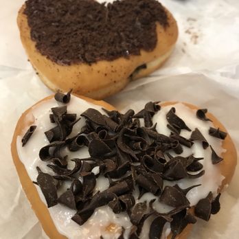 Dunkin' -  two donuts with chocolate sprinkles - Donuts Near Me - Pittsburgh, Pennsylvania