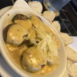 Cajun Stuffed Mushrooms