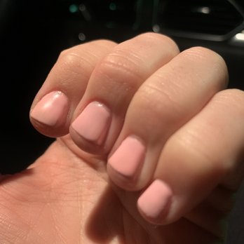 Sugar Nails & Lashes - Big bumps/"waves" of gel. Does not look good - Nail Salons Near Me - Orange, California Sugar Nails & Lashes - Big bumps/"waves" of gel. Does not look good - Nail Salons Near Me - Orange, California