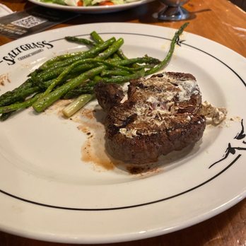 Saltgrass Steak House - 6 oz filet medium rare .. yum - Steakhouses Near Me - Webster, Texas
