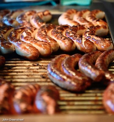Sternen Grill + Sternen Grill Restaurant im oberen Stock. by null