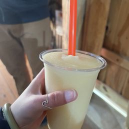 Pear cider slushie Pear cider slushie