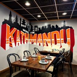 While in Kathmandu - Mural