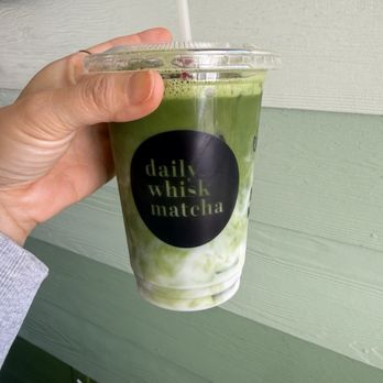 Daily Whisk Matcha - almond milk matcha with monk fruit - Cafes Near Me - Honolulu, Hawaii Daily Whisk Matcha - almond milk matcha with monk fruit - Cafes Near Me - Honolulu, Hawaii