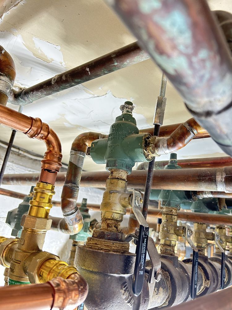 Slide of Nando’s plumbing