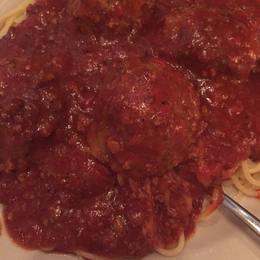 Napoli Italian Restaurant - Spaghetti with meat sauce and meatballs - Italian Near Me - Monroe, North Carolina Napoli Italian Restaurant - Spaghetti with meat sauce and meatballs - Italian Near Me - Monroe, North Carolina
