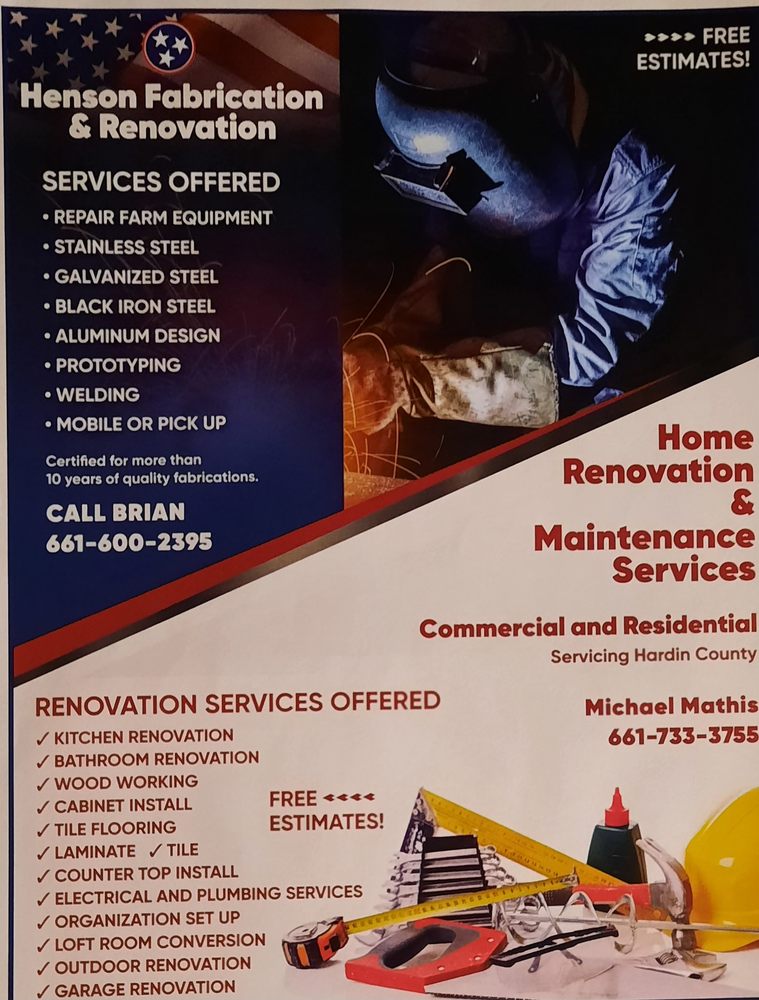 HENSON FABRICATION & RENOVATIONS Updated October 2024 Savannah