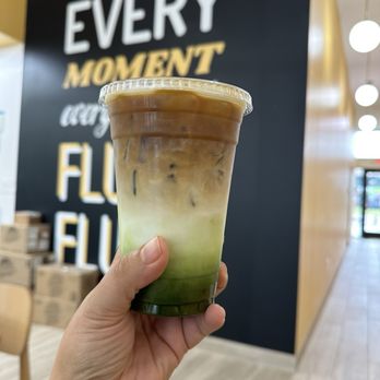 Fluffy Fluffy Dessert Cafe - Carollton - Matcha espresso - Desserts Near Me - Carrollton, Texas